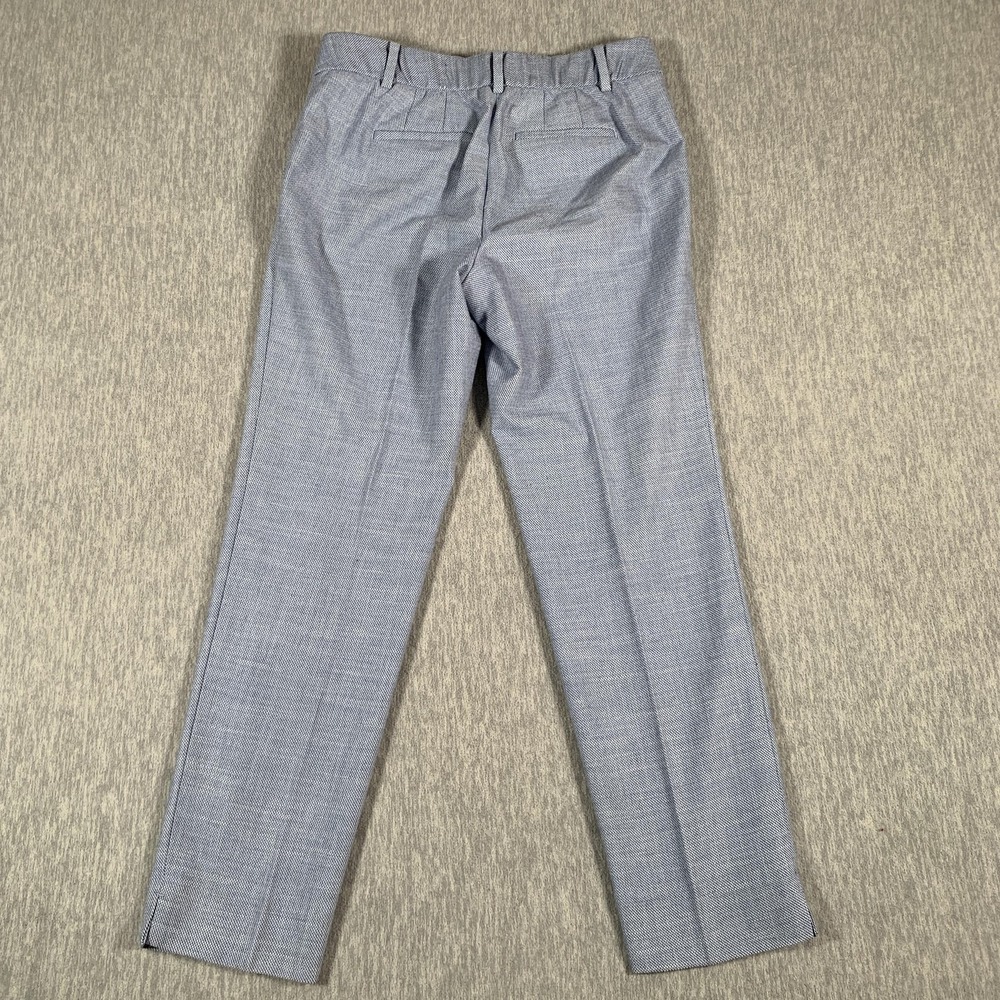 Talbots Pants Womens 2P Petite Light Blue Hampshire Ankle Pant Textured Office - Picture 11 of 12
